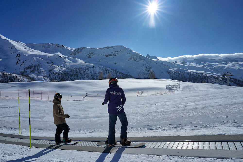 Snowboard lessons, Zermatt, Swiss