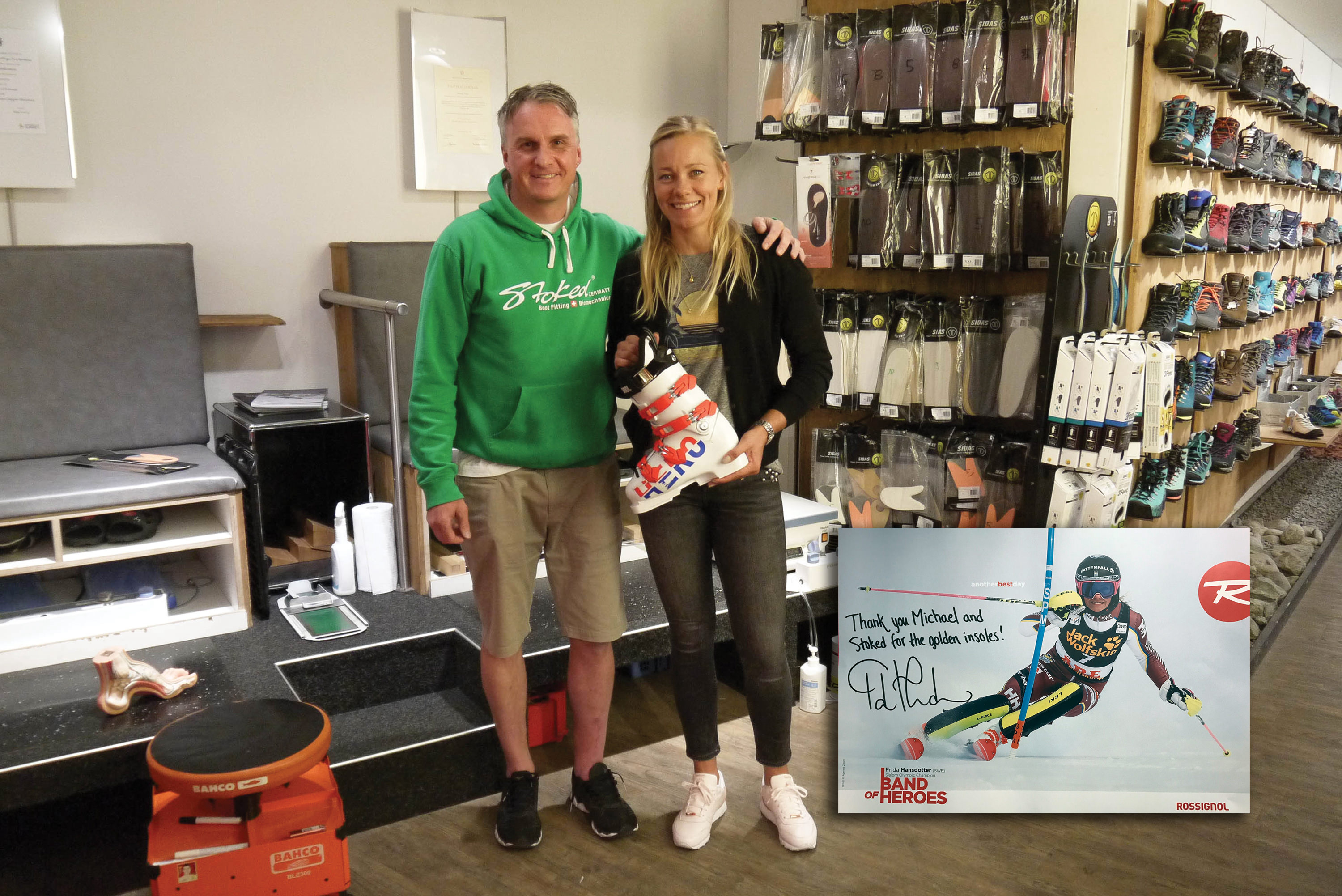 Stoked boot fitting & biomechanics for the world class clients