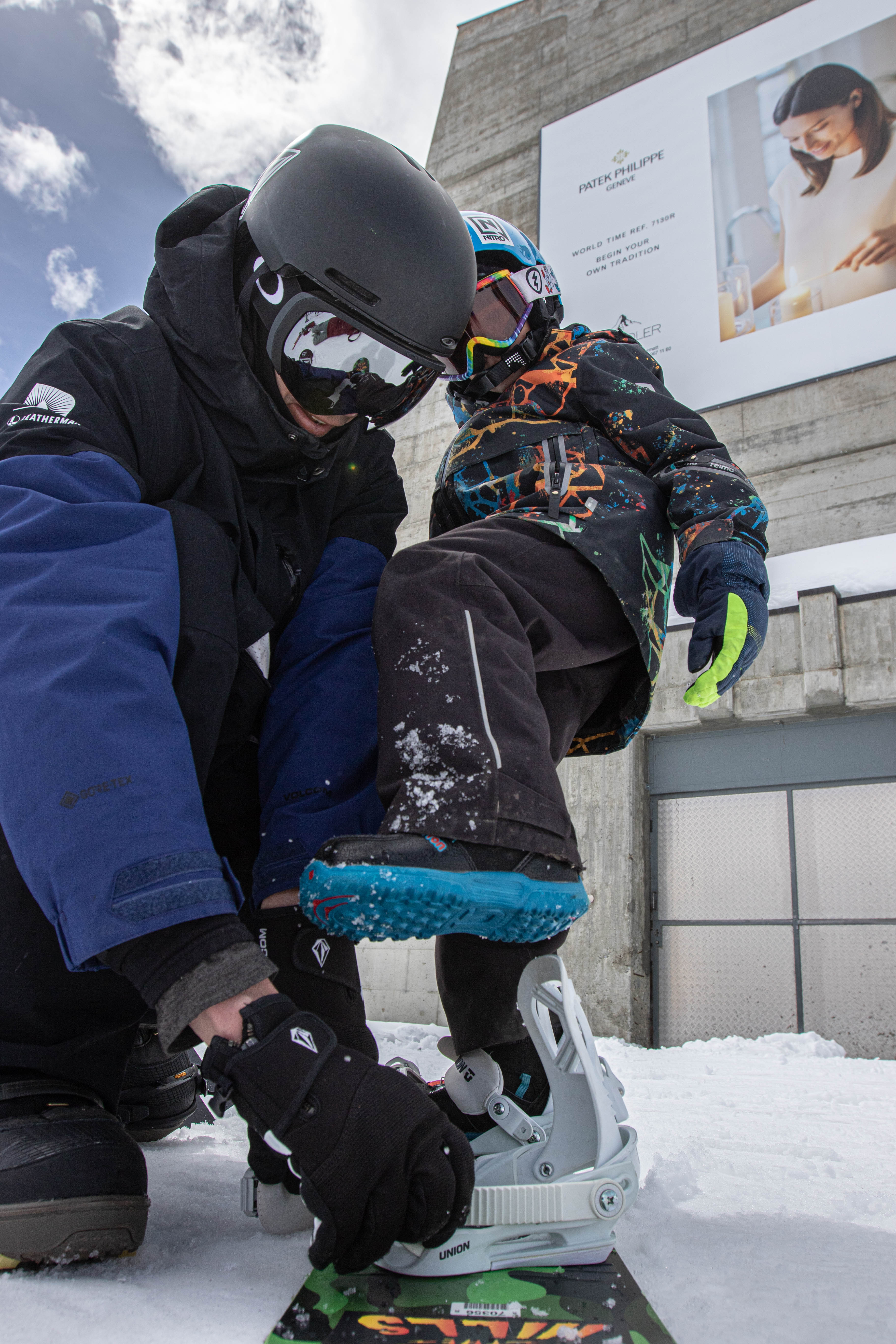 Snowboard lessons, Zermatt, Swiss