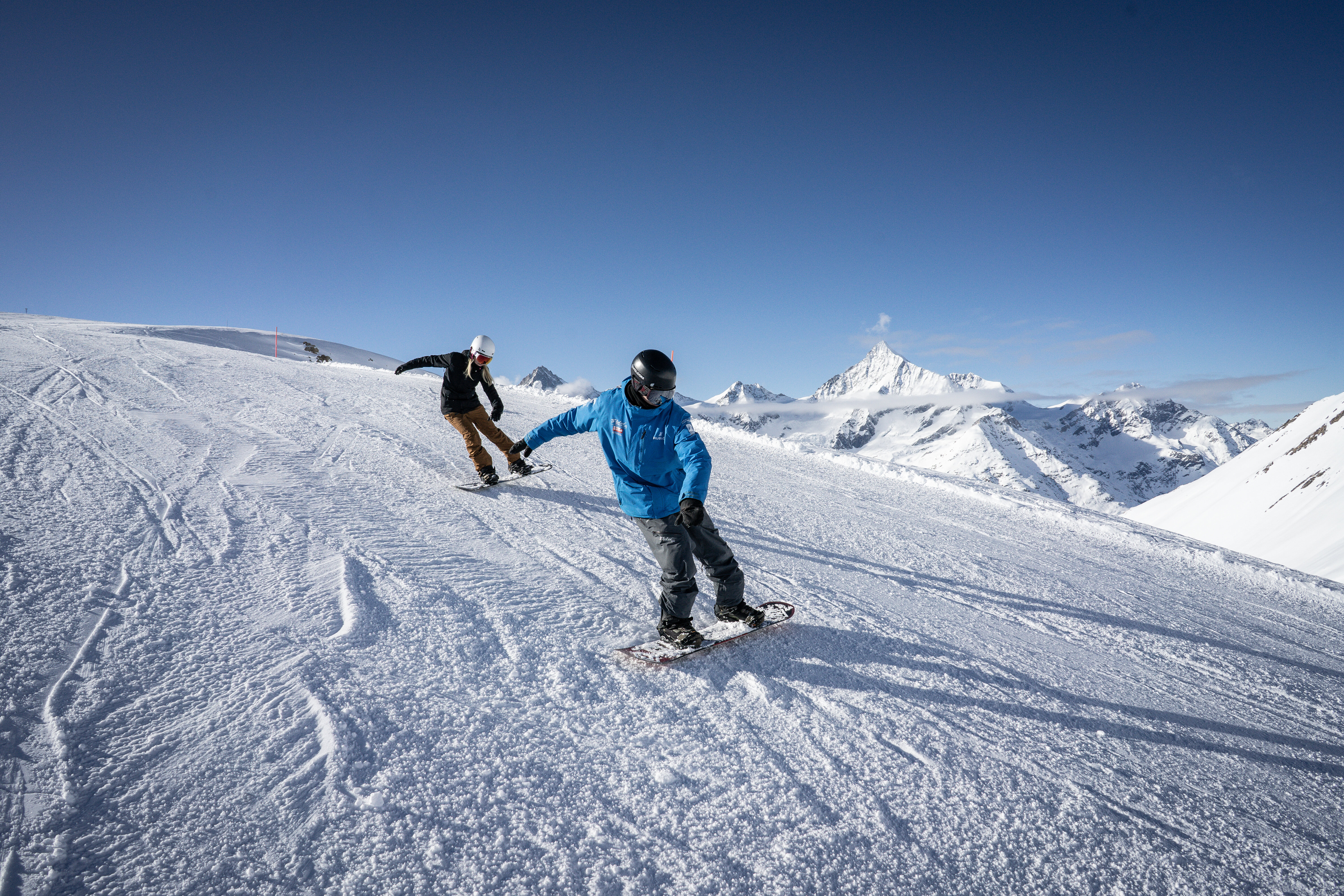 Snowboard lessons, Zermatt, Swiss